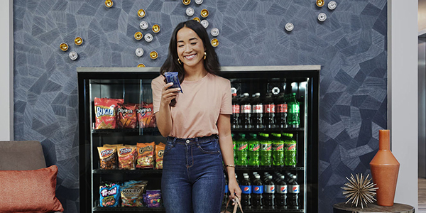 Stockwell Cooler in Business Lobby